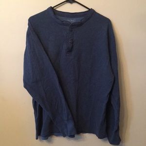Blue ll bean shirt